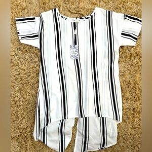 Asymmetrical tunic